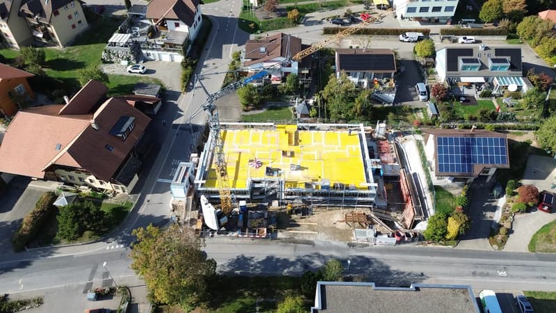 3.5 Zimmer Neubauwohnung im Erdgeschoss mit Sitzplatz (12)