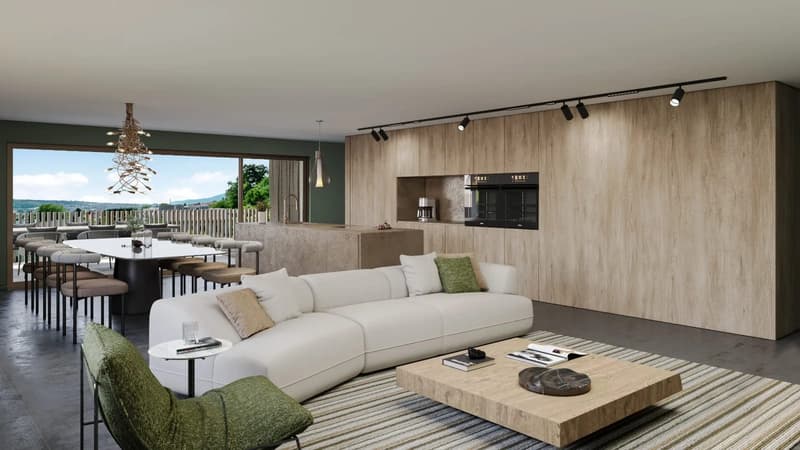 4.5 Zimmer Neubauwohnung im 1. Obergeschoss mit Balkon (2)