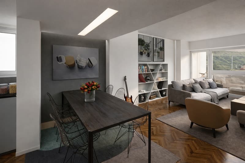 PAZZALLO â 3.5 LOCALI AL SESTO PIANO: LUCE E SPAZIO (10)