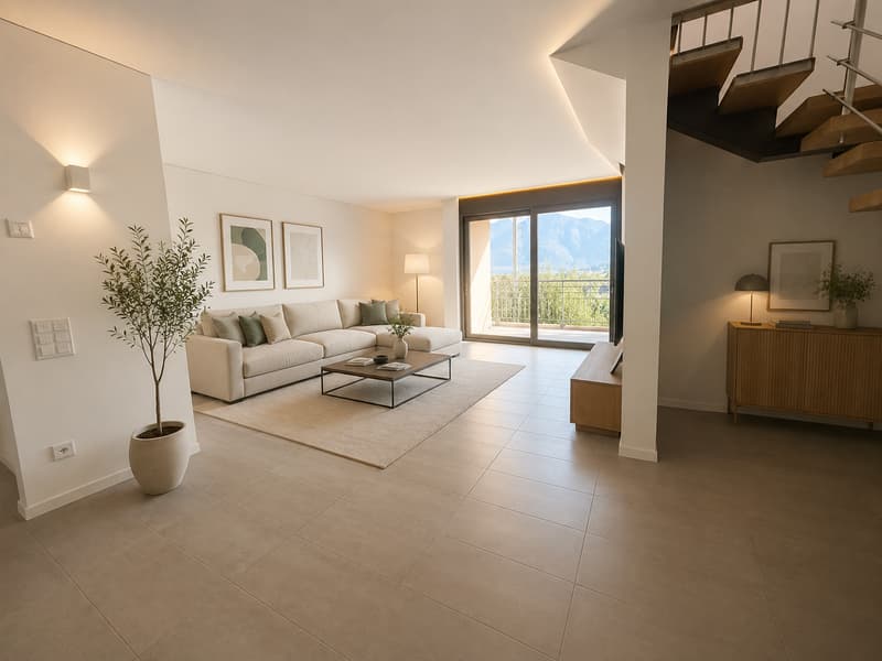 DUPLEX MODERNO CON 3 CAMERE E TERRAZZO PANORAMICO A TEGNA (2)