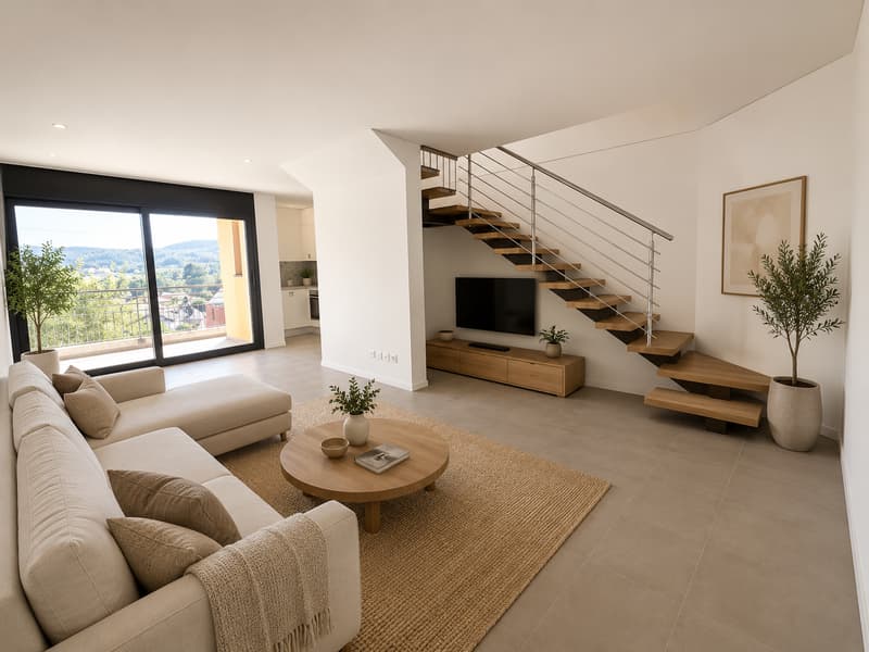 DUPLEX MODERNO CON 3 CAMERE E TERRAZZO PANORAMICO A TEGNA (3)