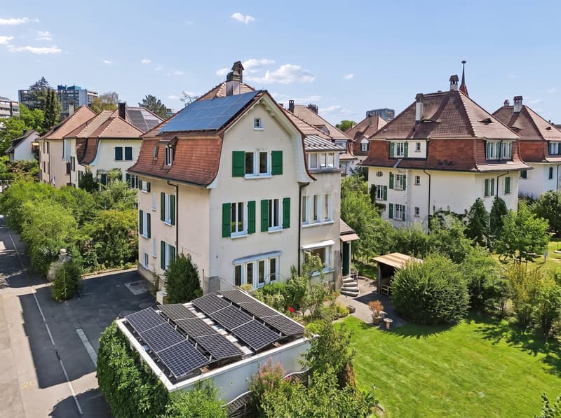 Dreifamilienhaus in Bern-Bümpliz mit Garten und seltenem Potenzial (1)