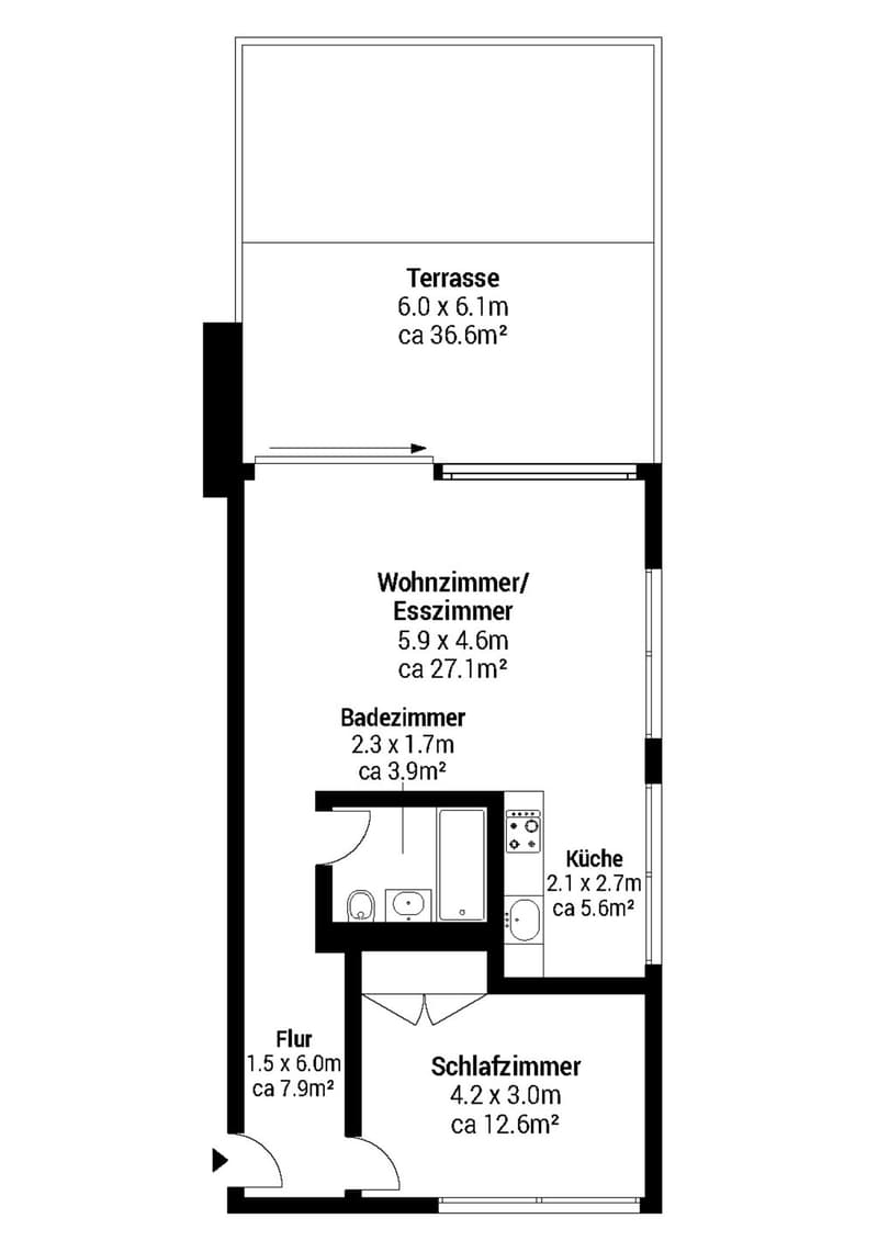 Apartments mit Designer Möblierung und voller Seesicht in Horgen/Zürich/Zug/Pfäffikon. (10)