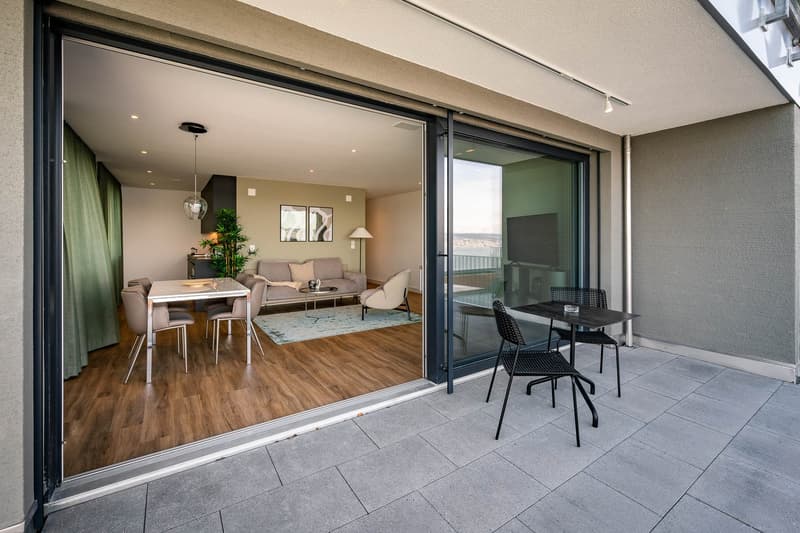 Apartments mit Designer Möblierung und voller Seesicht in Horgen/Zürich/Zug/Pfäffikon. (3)