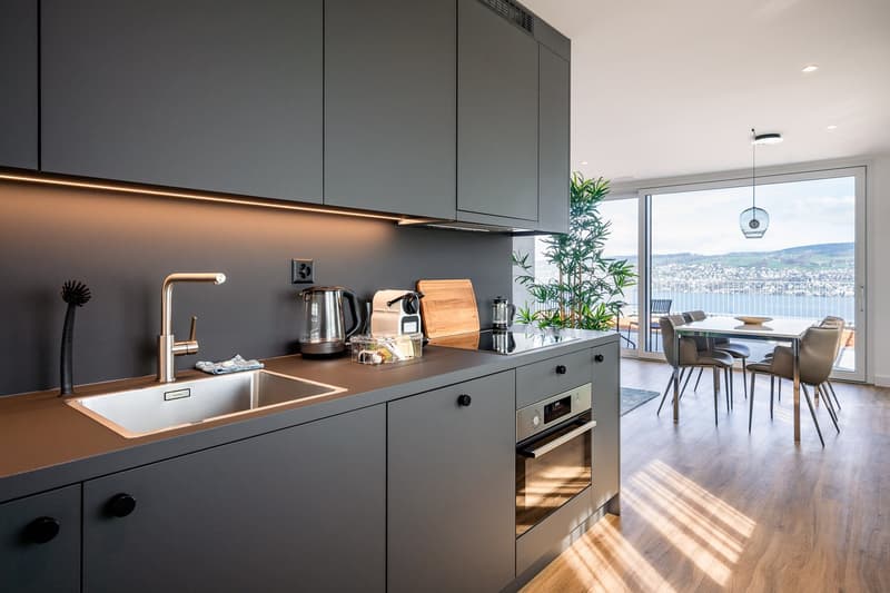 Apartments mit Designer Möblierung und voller Seesicht in Horgen/Zürich/Zug/Pfäffikon. (5)