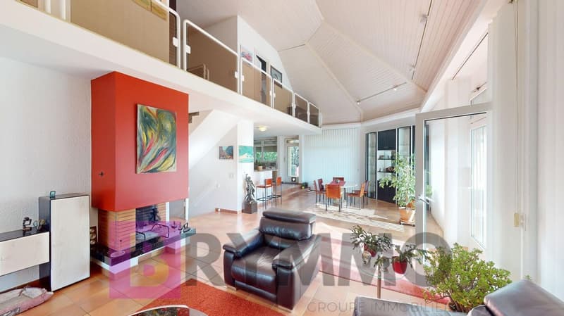 Au cœur de Rolle — Villa de 5,5 pièces avec appartement indépendant de 2 pièces et piscine (6)
