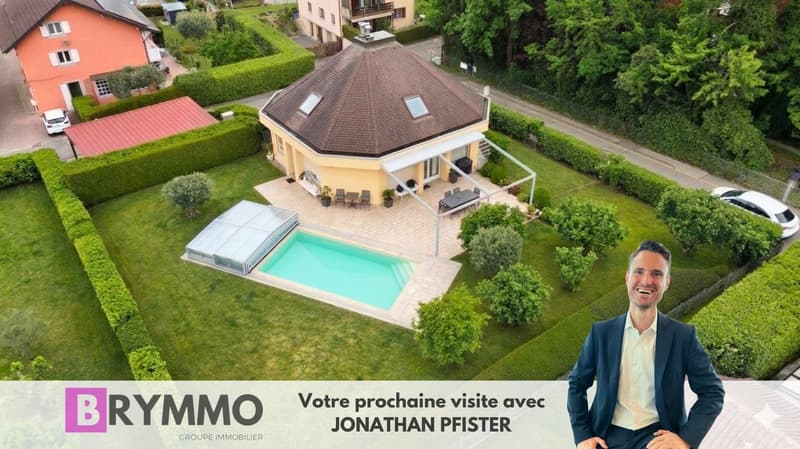 Au cœur de Rolle — Villa de 5,5 pièces avec appartement indépendant de 2 pièces et piscine (2)