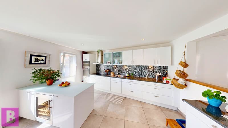 Esprit maison pour ce superbe triplex familial de 4 chambres à Yens (5)