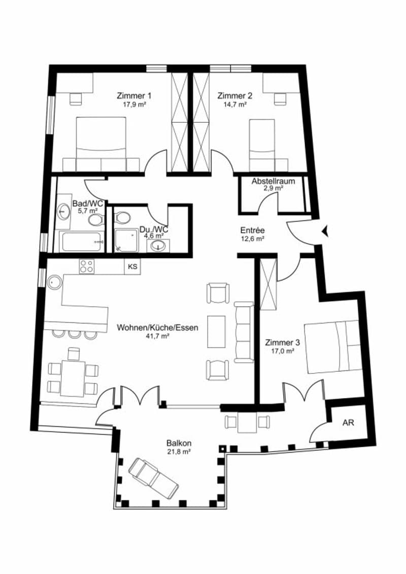 Wohnen mit Lebensqualität - Traumhafte 4.5-Zimmerwohnung (16)