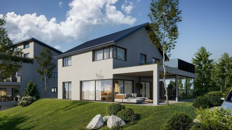 Freistehendes Neubau Einfamilienhaus (1)