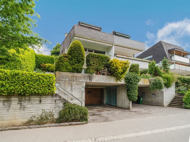 Besonderes Terrassen-Doppeleinfamilienhaus mit Glaspavillon (2)