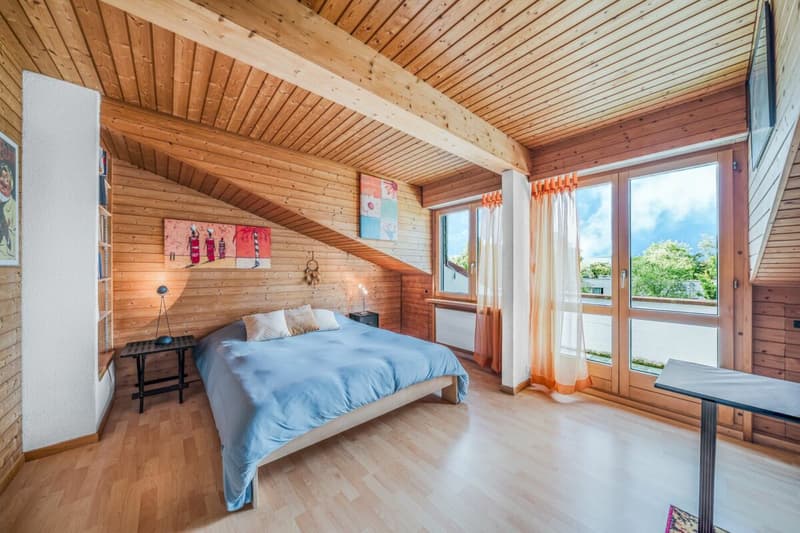 Besonderes Terrassen-Doppeleinfamilienhaus mit Glaspavillon (14)