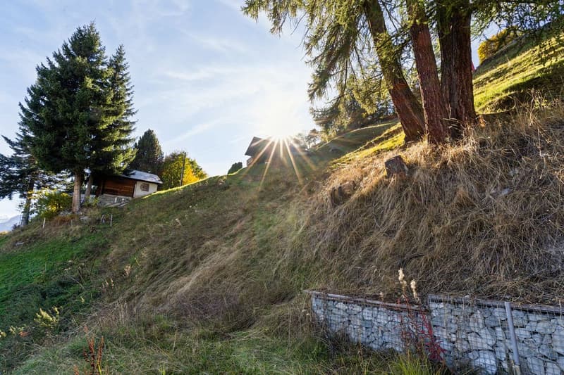 Chalet authentique avec vue sur la Dent Blanche (10)