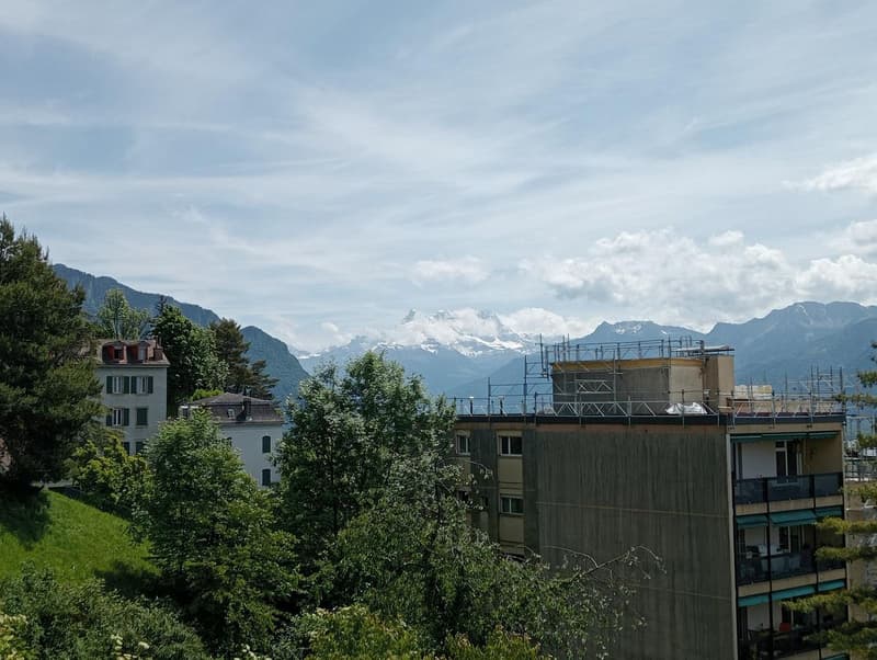 Appartement en rez avec vaste terrasse panoramique à Montreux (7)