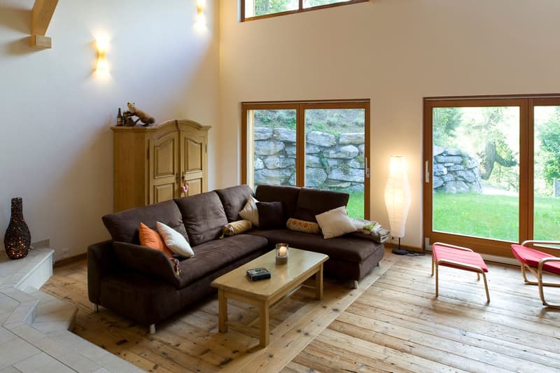 Chalet d'exception au coeur d'Ovronnaz, dans un cadre naturel unique (2)