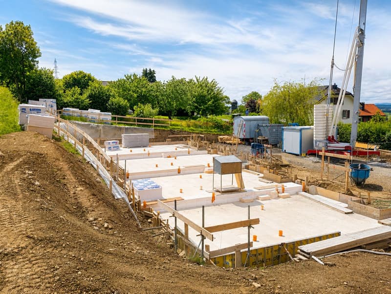 À Bossonnens, dernière villa parmis 4 unités modernes et lumineuses (1)