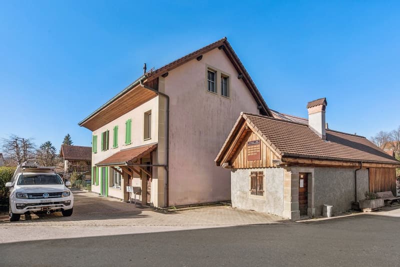 Maison avec trois appartements dans un cadre paisible à Marnand (7)
