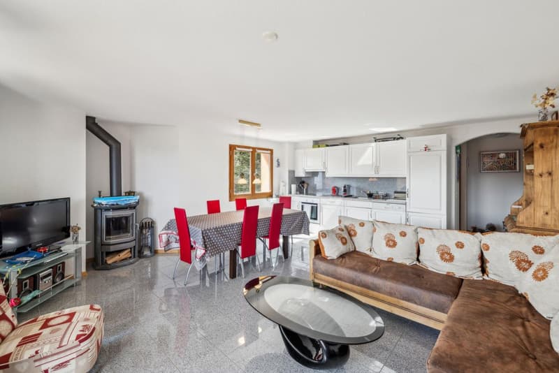 Appartement traversant de 5 pièces avec vue Alpes (2)