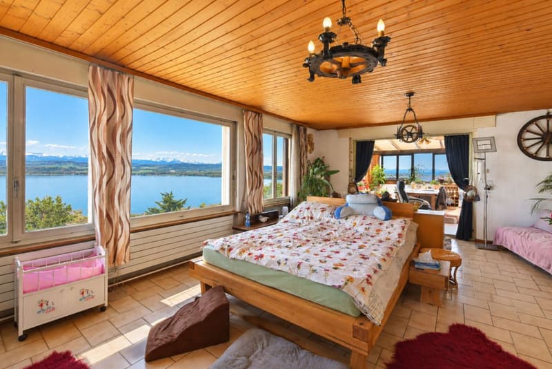 Maison mitoyenne dans un cadre privilégié à Vallamand (7)