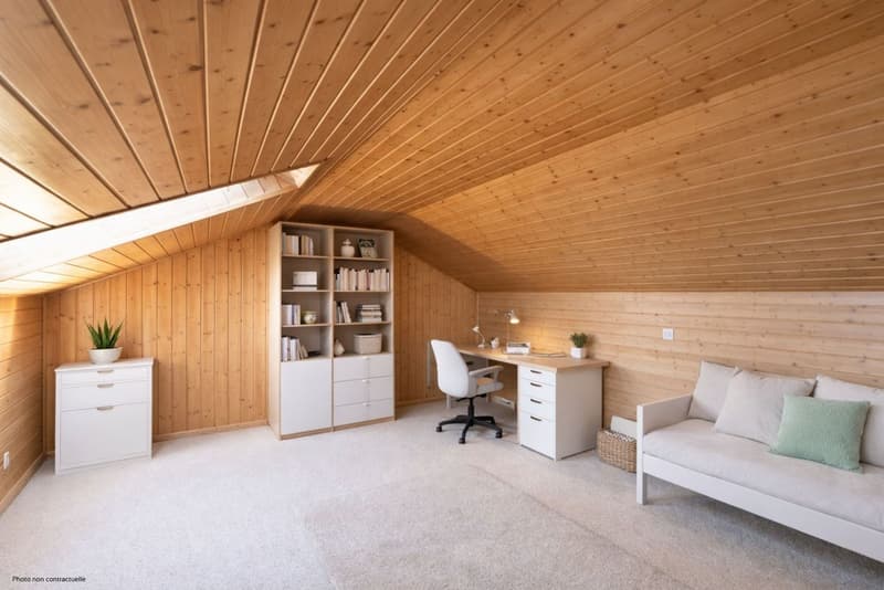 Maison sur vaste parcelle de 1'303 m² - Fort potentiel de développement (10)
