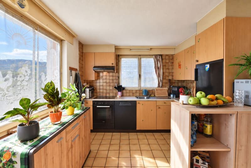 Maison mitoyenne dans un cadre privilégié à Vallamand (10)