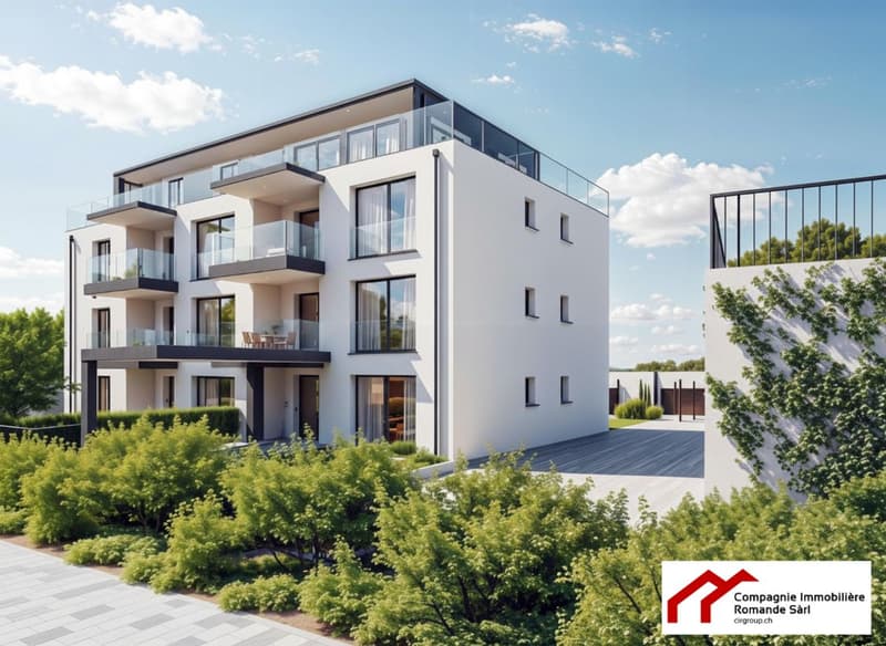 À l'Ombre du Tilleul - Nouvelle promotion de 7 appartements d'exception au coeur du Landeron (Lot A3) (1)