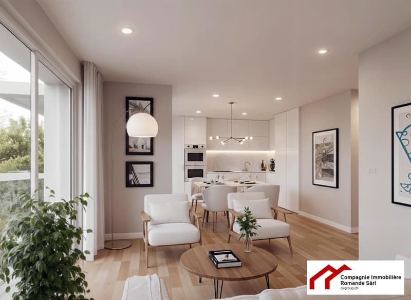 À l'Ombre du Tilleul - Nouvelle promotion de 7 appartements d'exception au coeur du Landeron (Lot A6) (4)