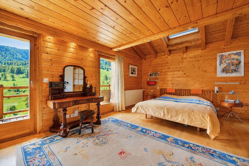 Chalet d'exception avec espace bien-être et vue panoramique (8)