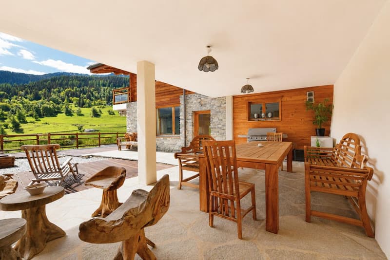 Chalet d'exception avec espace bien-être et vue panoramique (6)