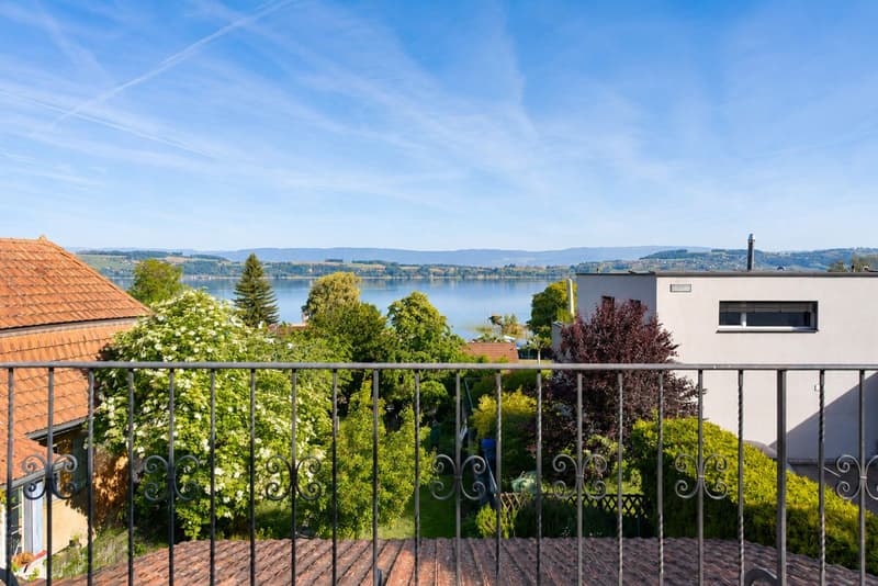 Appartement de 4.5 pièces avec terrasse, jardin privatif et vue sur le lac (1)