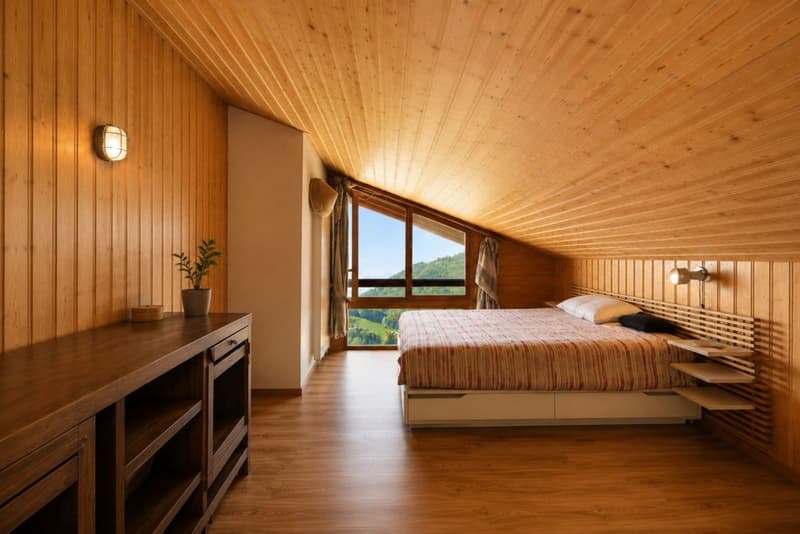 Duplex avec vue dégagée à Sainte Croix (4)