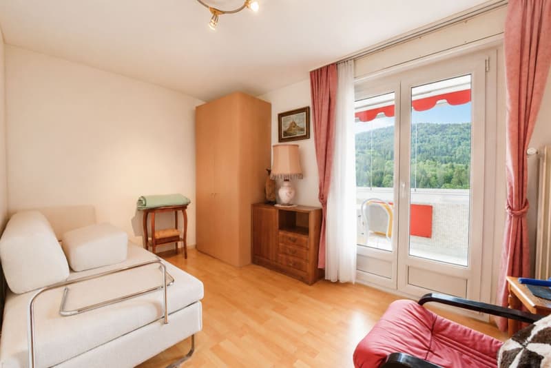Attique lumineux avec balcon et vue verdure (6)