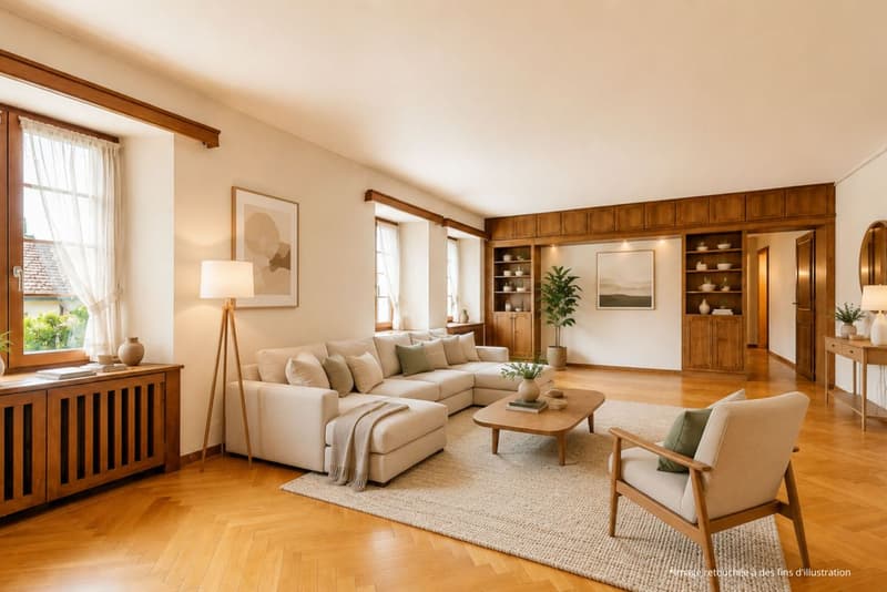 Authentique appartement de caractère coeur de Sainte-Croix (2)