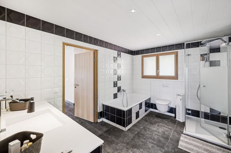 Grande villa lumineuse avec vue imprenable - appartement indépendant de 3,5 pièces compris. (6)