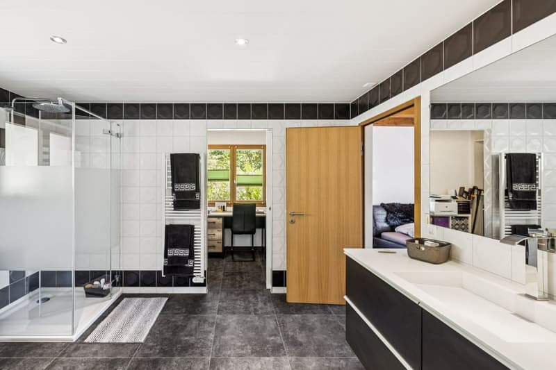 Grande villa lumineuse avec vue imprenable - appartement indépendant de 3,5 pièces compris. (5)