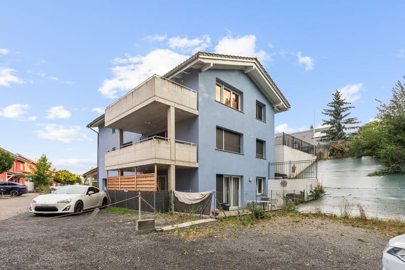 Charmant appartement de 4,5 pièces sous les combles à Ursy (10)