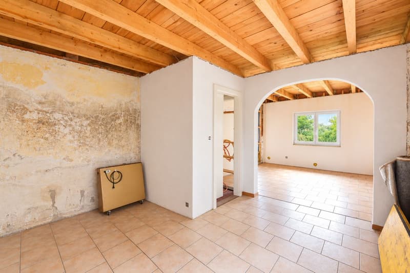 Maison à rénover avec beau potentiel à L'Abbaye (3)