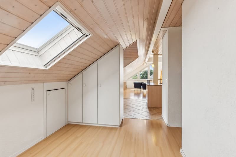 Superbe attique traversant de 110 m² à 15 minutes des portes de Lausanne (10)