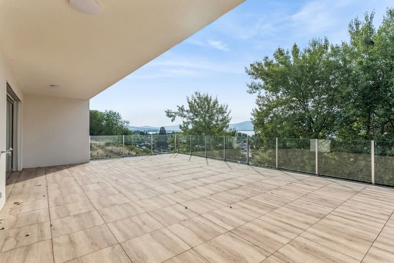 Attique avec magnifique vue sur le lac et une grande terrasse (1)