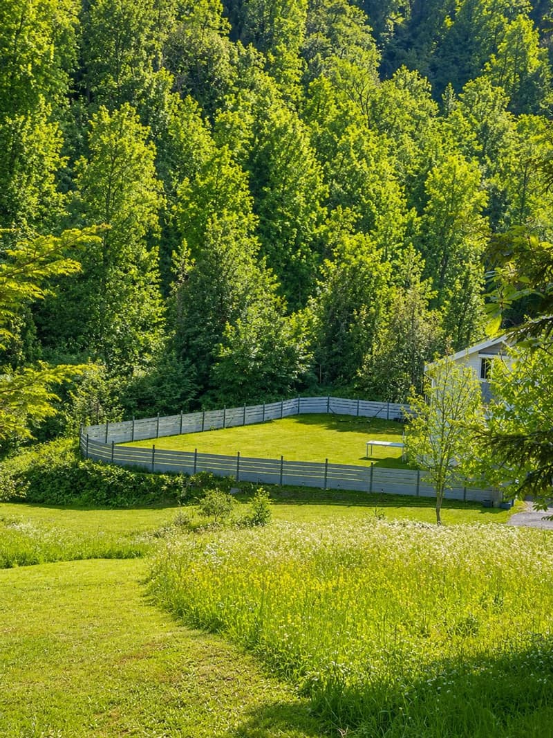 Superbe maison jumelée avec grand terrain - Oasis de paix face à la forêt. (3)