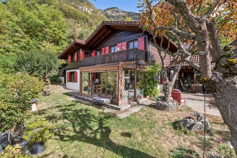 Chalet avec vue sur les Alpes - Résidence secondaire autorisée (1)