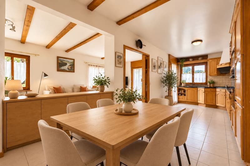 Maison individuelle de 5.5 pièces avec grand jardin au Locle (3)