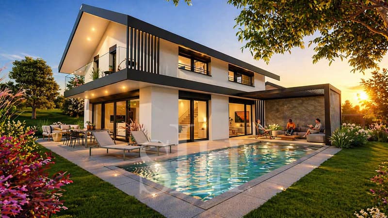 2 Villas contemporaine vue panoramique. (11)