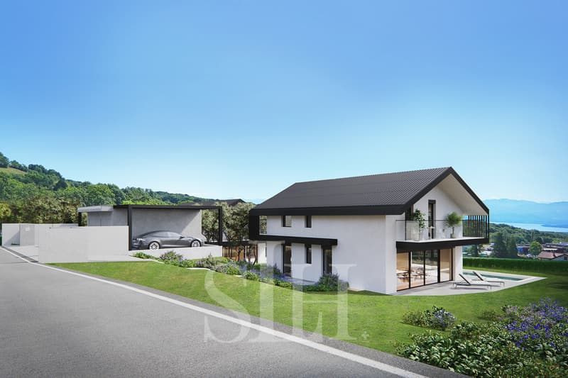 2 Villas contemporaine vue panoramique. (2)