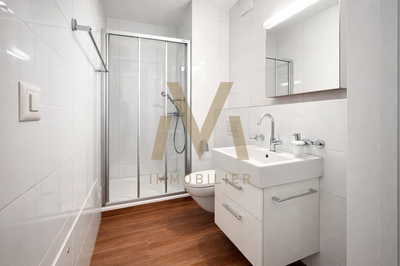 WC visiteurs et douche