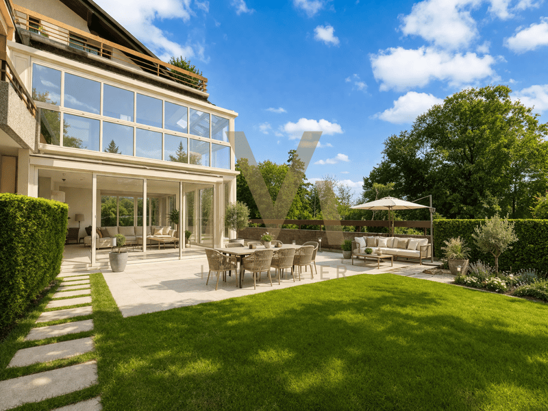 Terrasse et jardin
