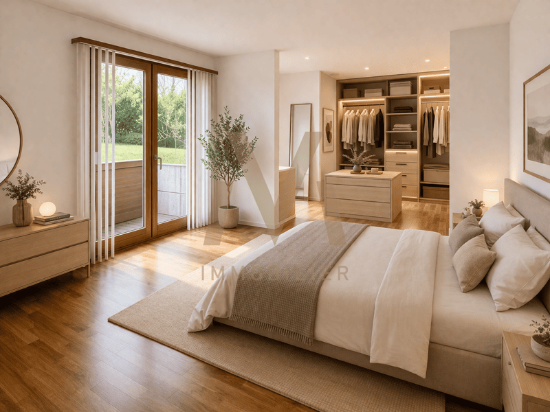 Chambre à coucher parentale