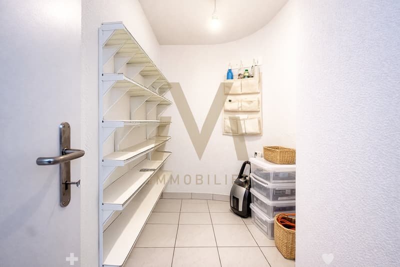 Réduit dans l'appartement