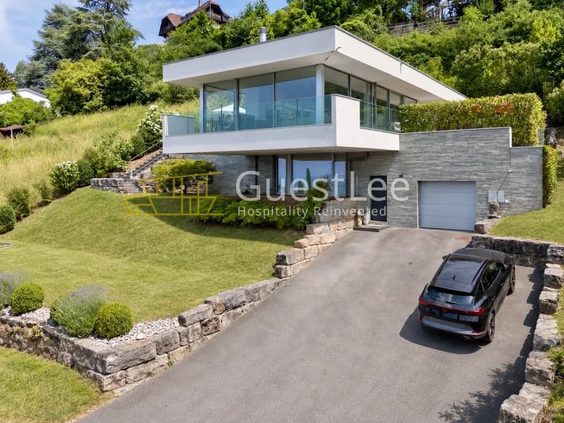 Contemporary "Villa d'architecte" in the Heart of Blonay (1)