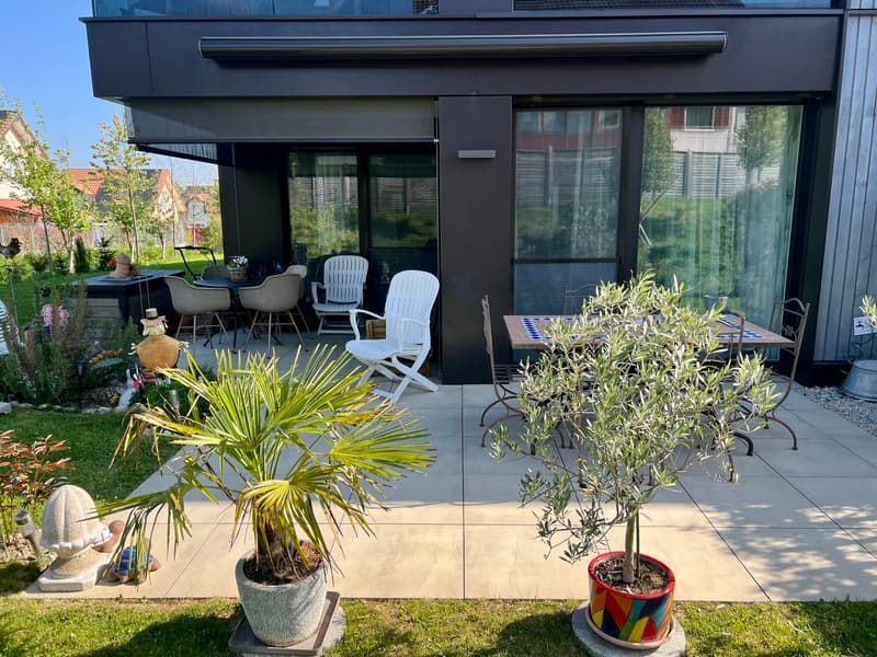 MAGNIFIQUE 3,5 PCES D'UNE SURFACE ppe DE 88 M2 AVEC JARDIN DE 149 M2 (4)